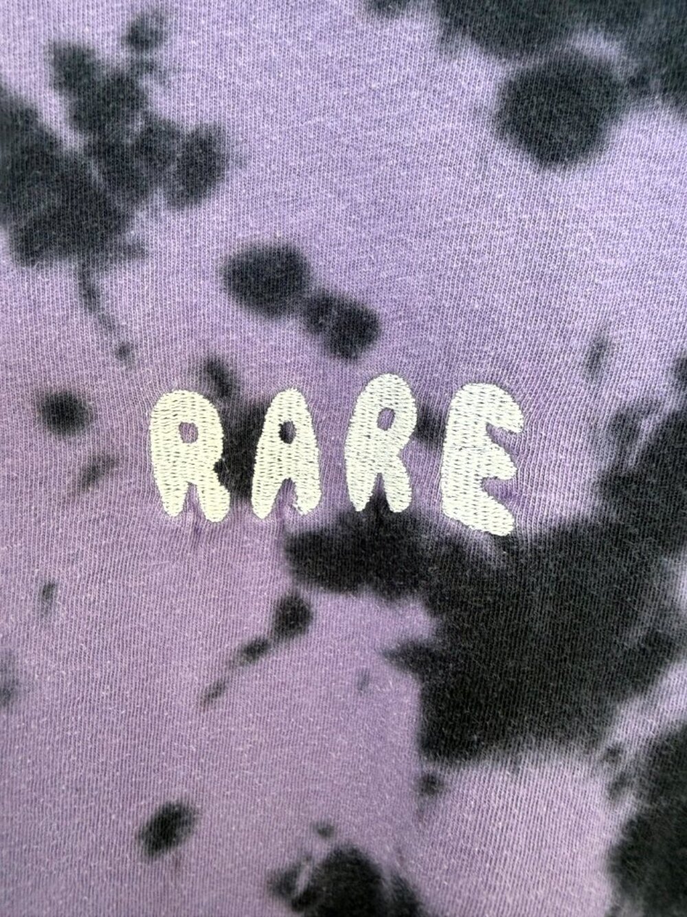 Eighty Eight Brand "RARE" Tie-Dye Graphic T-Shirt Purple Black Men's XL
